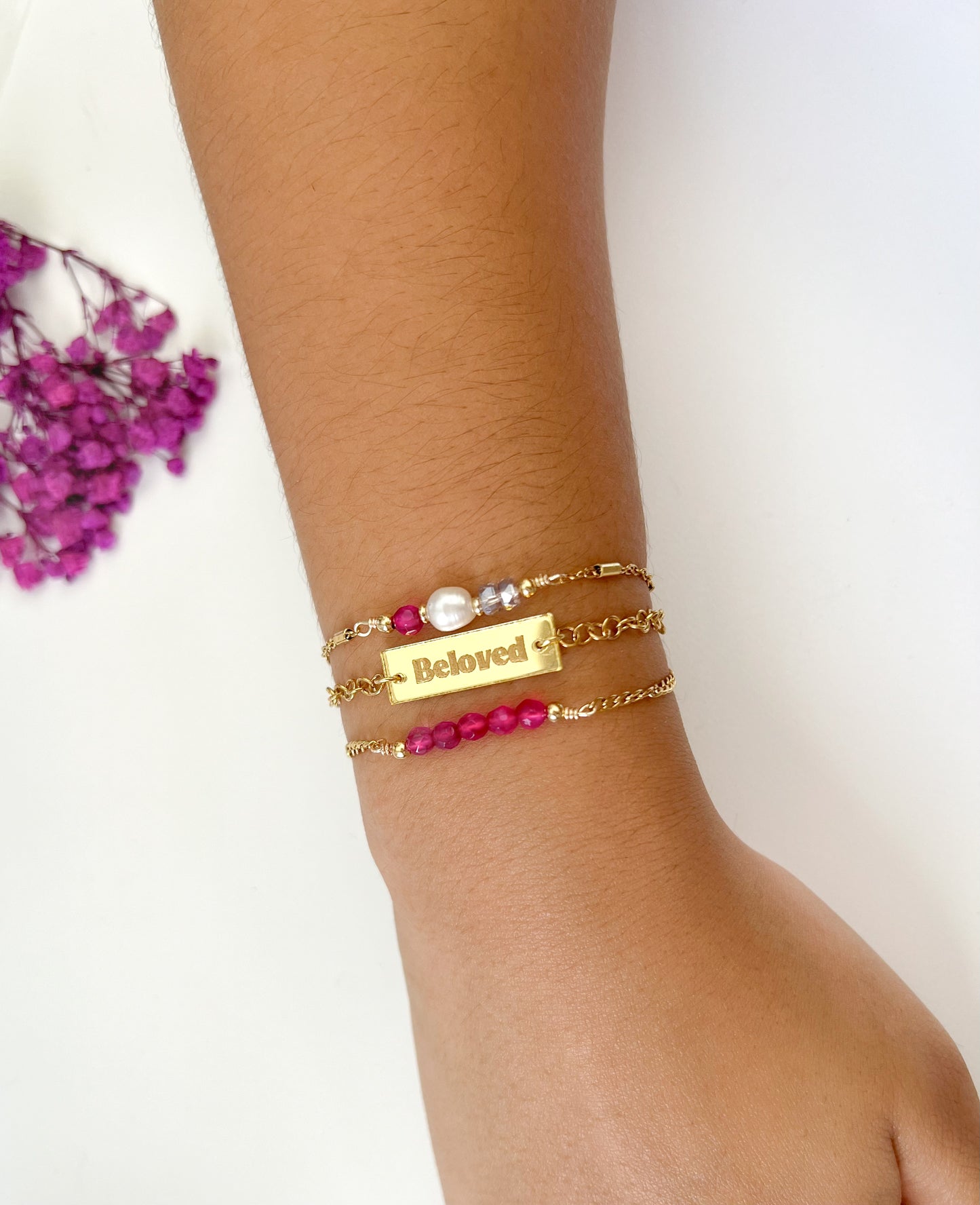 Pulsera de cadena Amada