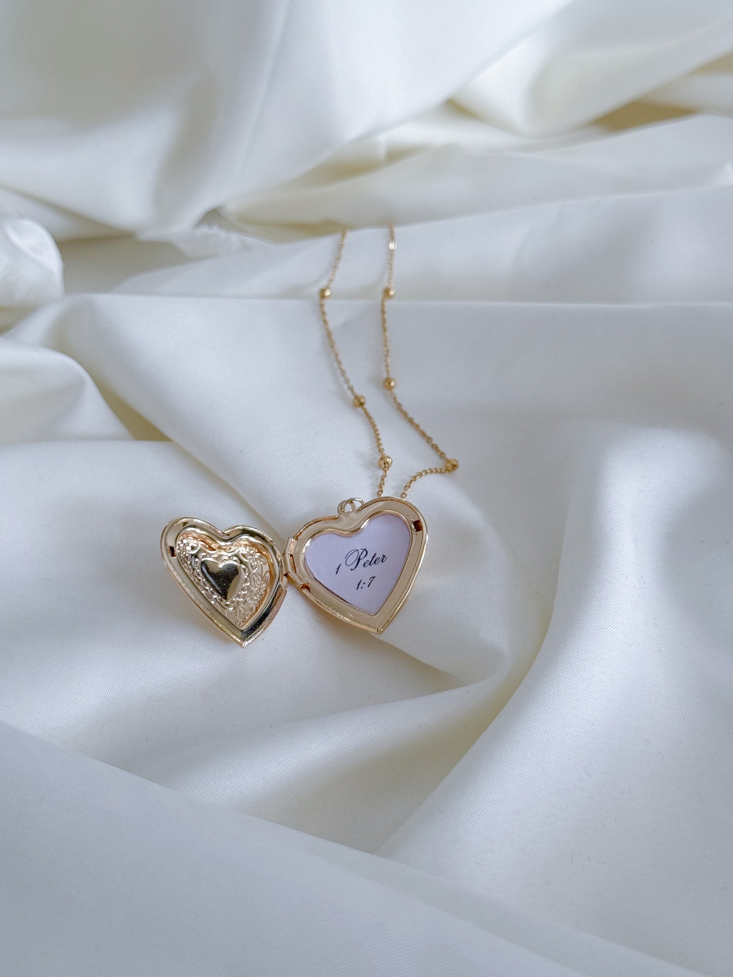 Heart like Gold Necklace