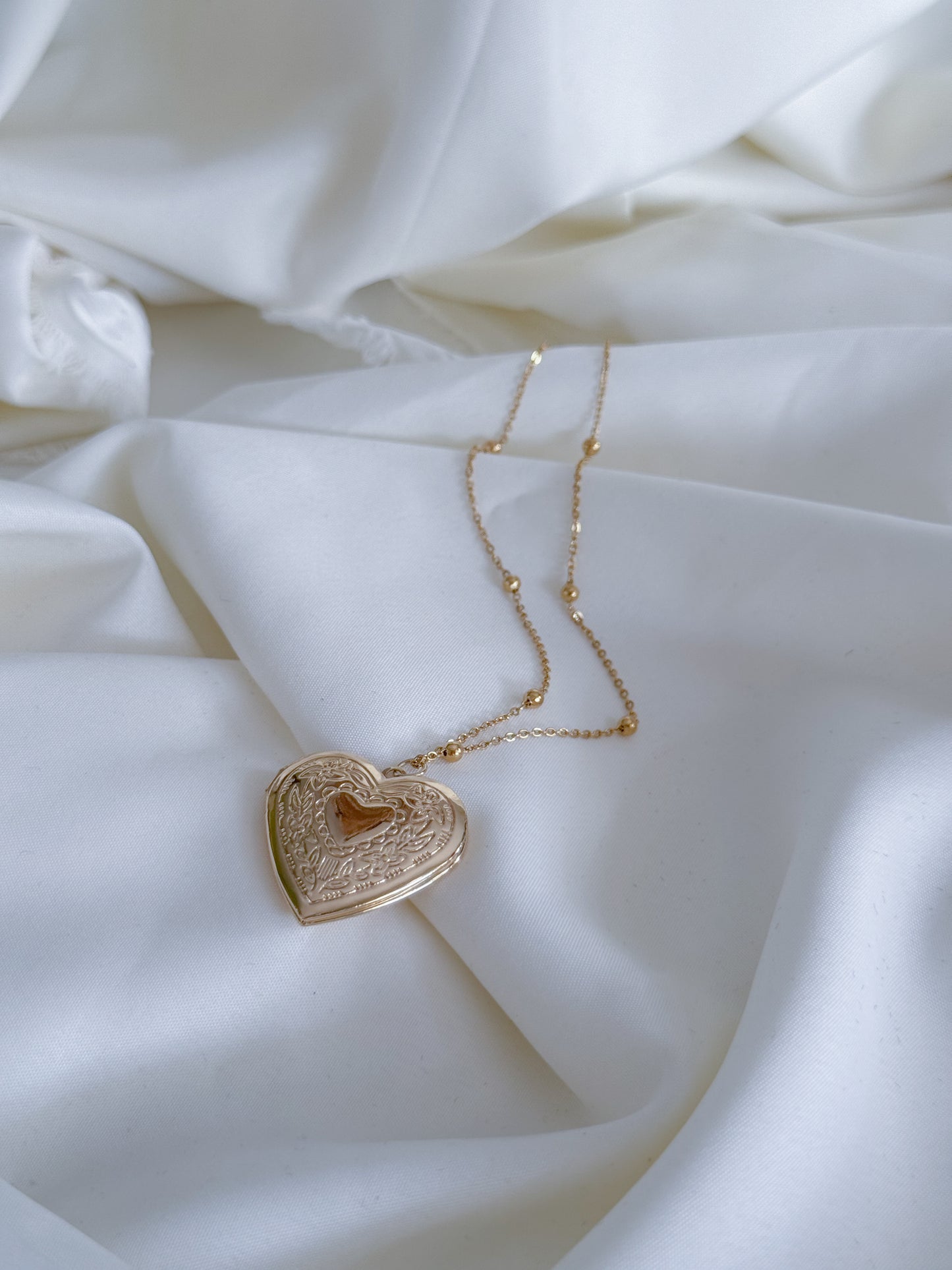 Heart like Gold Necklace