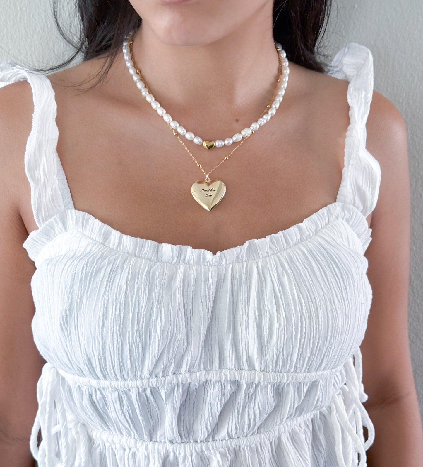 Heart like Gold Necklace