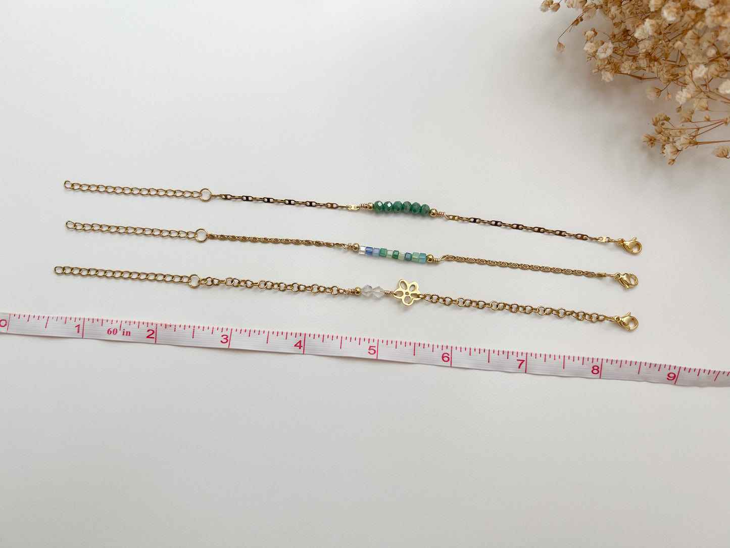 Conjunto de pulseras de cadena Eden