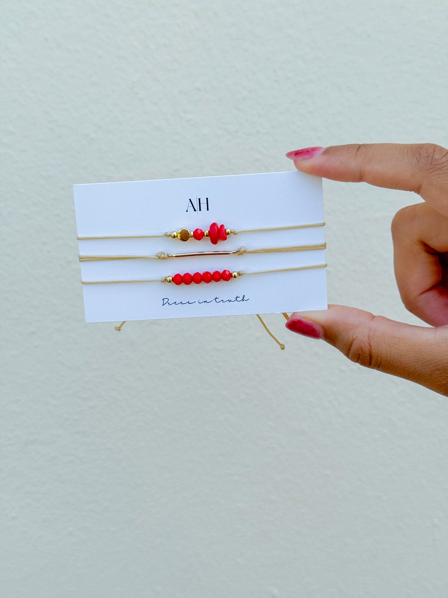 Red Sea | Adjustable Bracelet Set
