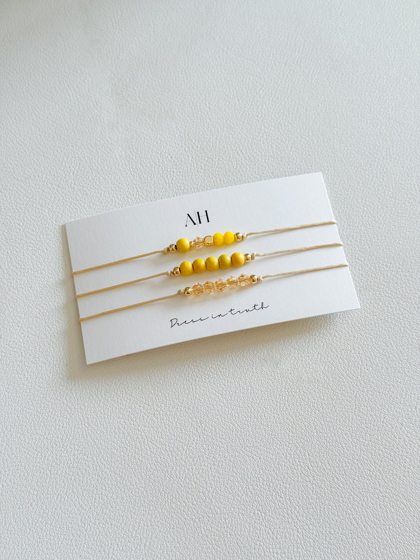 Sunny | Adjustable Bracelet Set