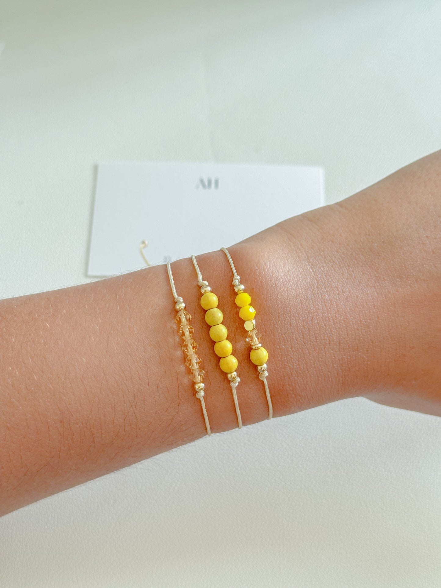 Sunny | Adjustable Bracelet Set
