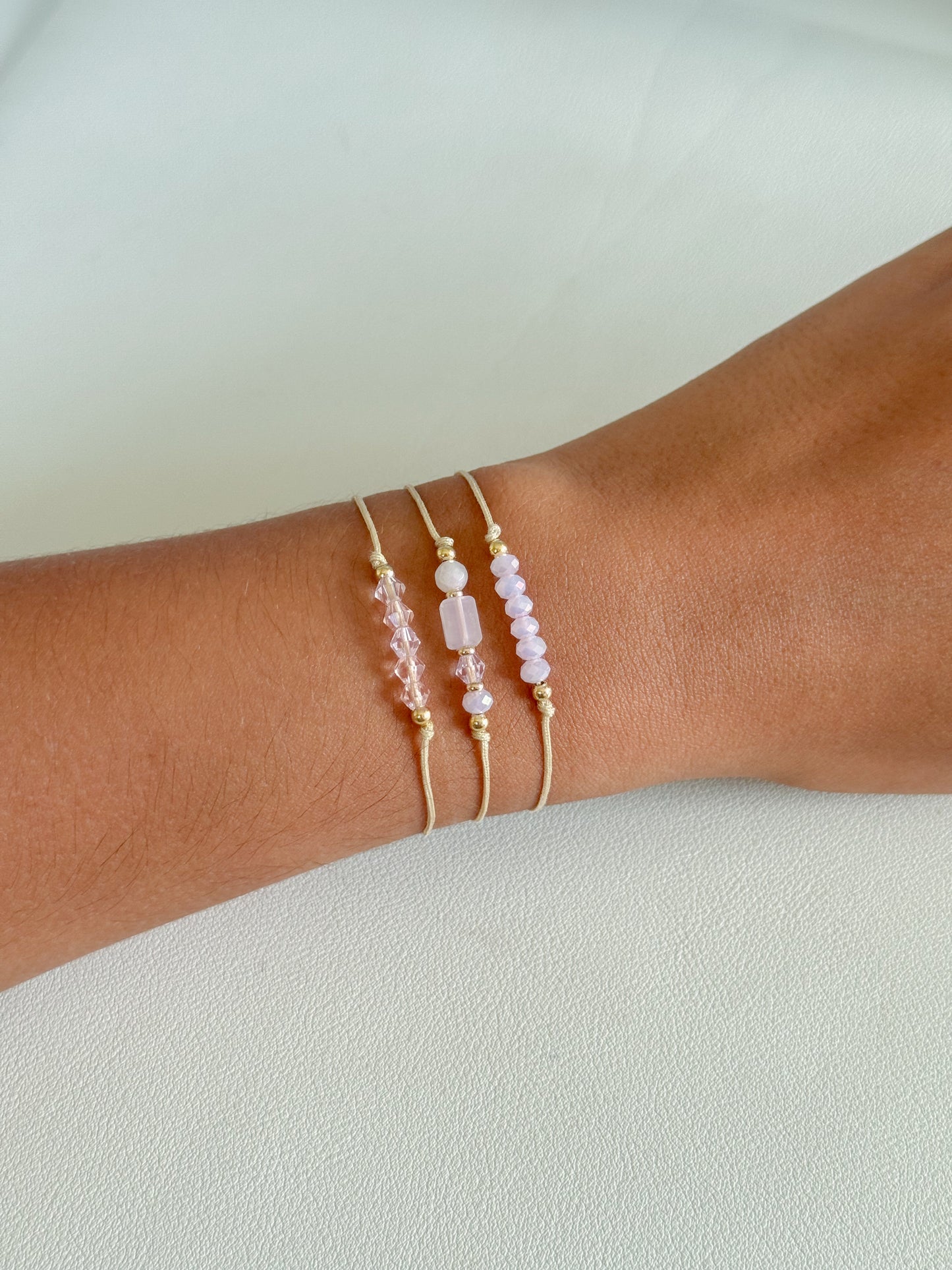 Pretty in Pink | Adjustable Bracelet Set