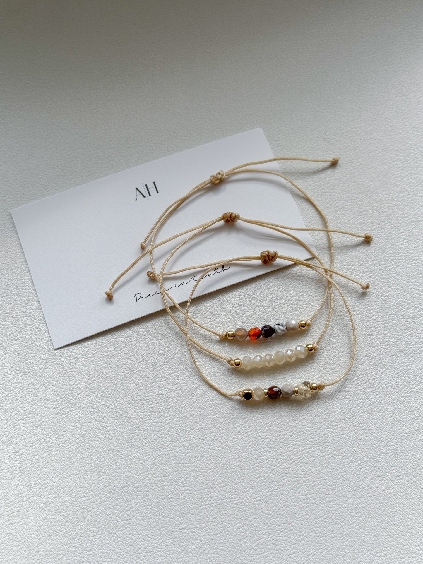 Earthy | Adjustable Bracelet Set