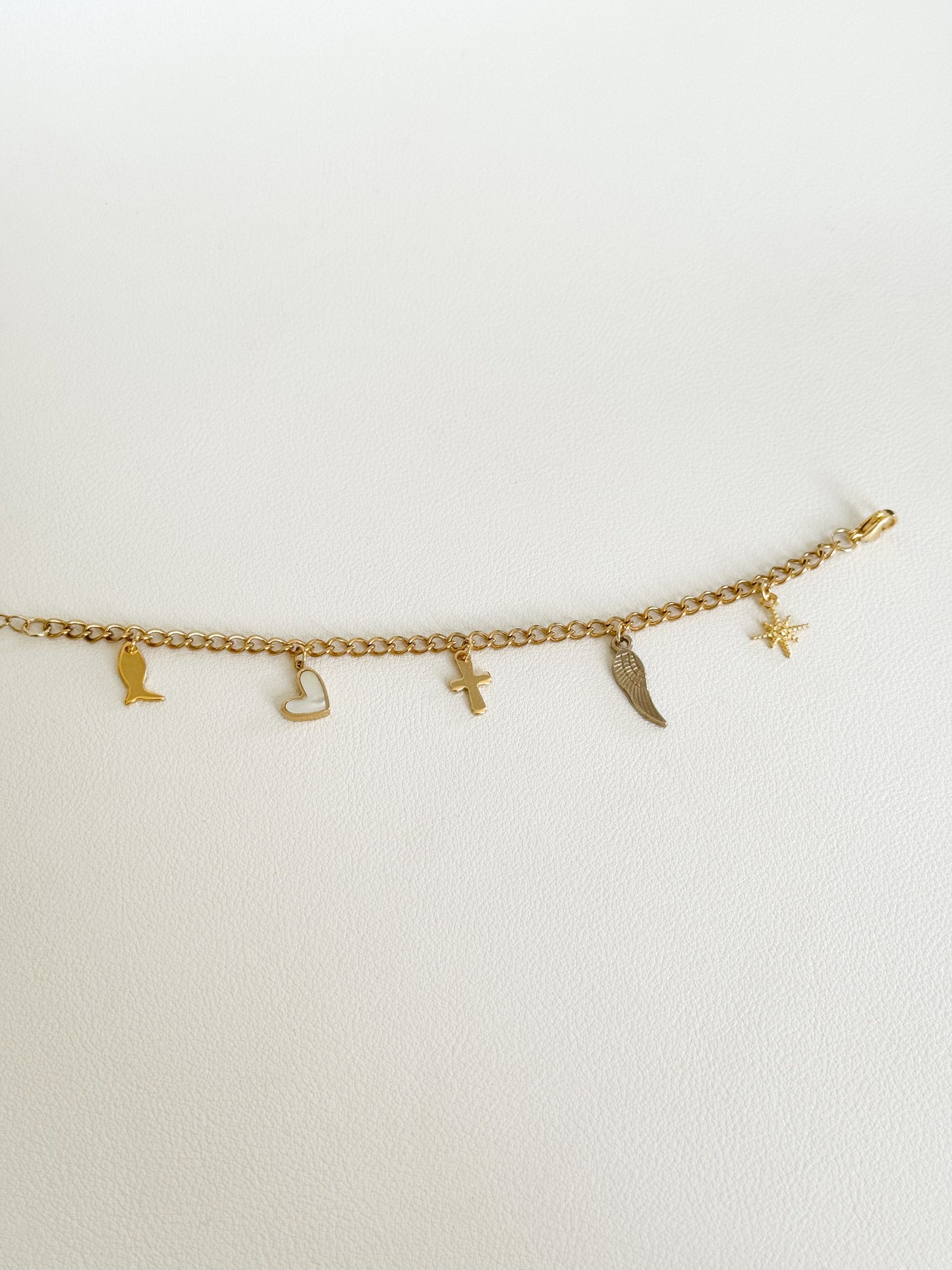 One Way Charm Bracelet