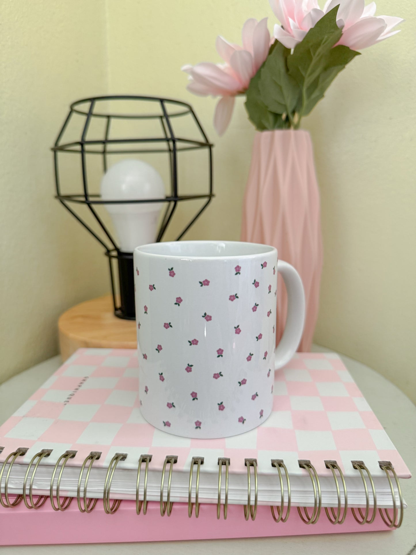Pink Garden Mug