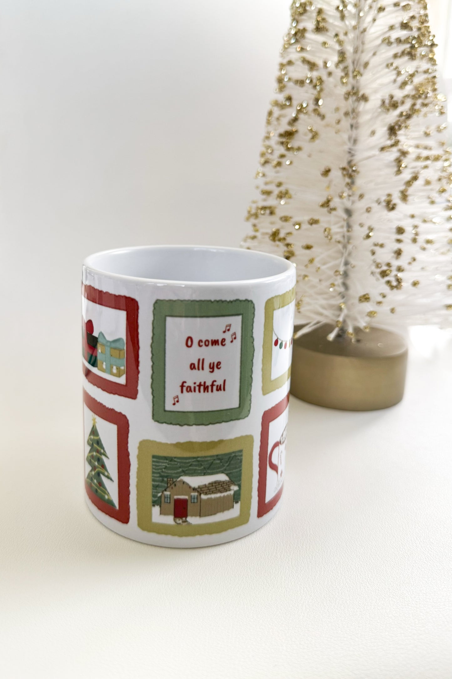 Christmas Stamps Mug