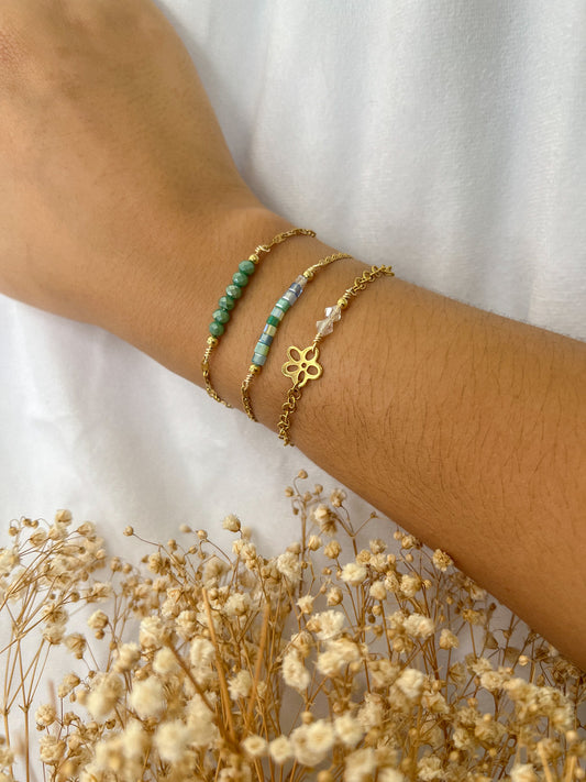 Conjunto de pulseras de cadena Eden