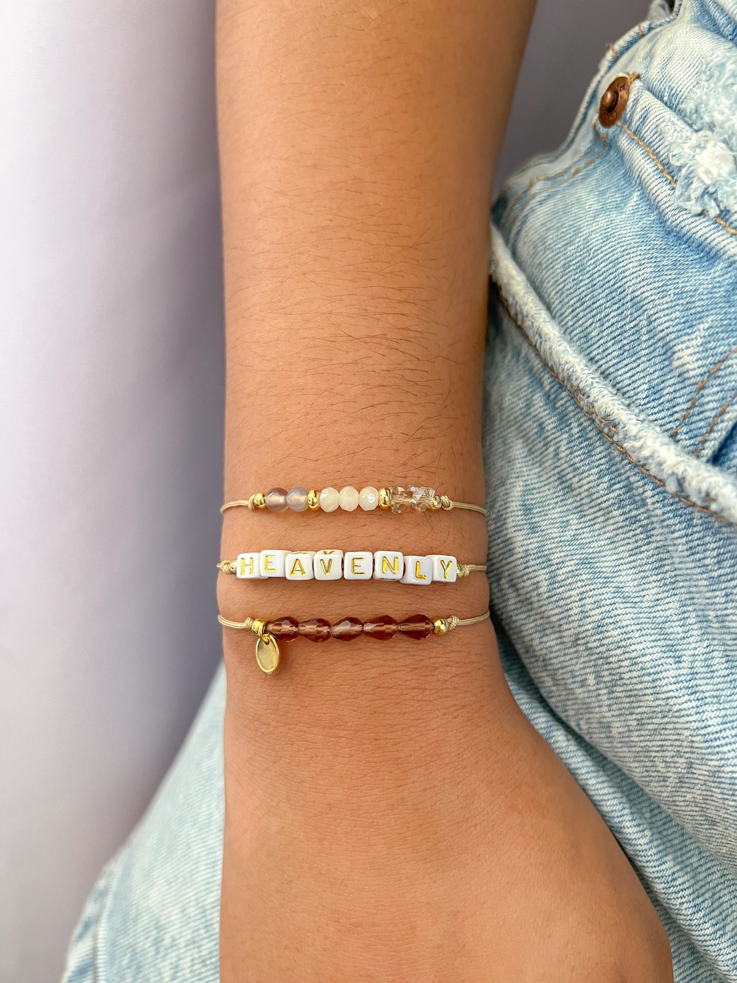 Heavenly Adjustable Bracelet Set