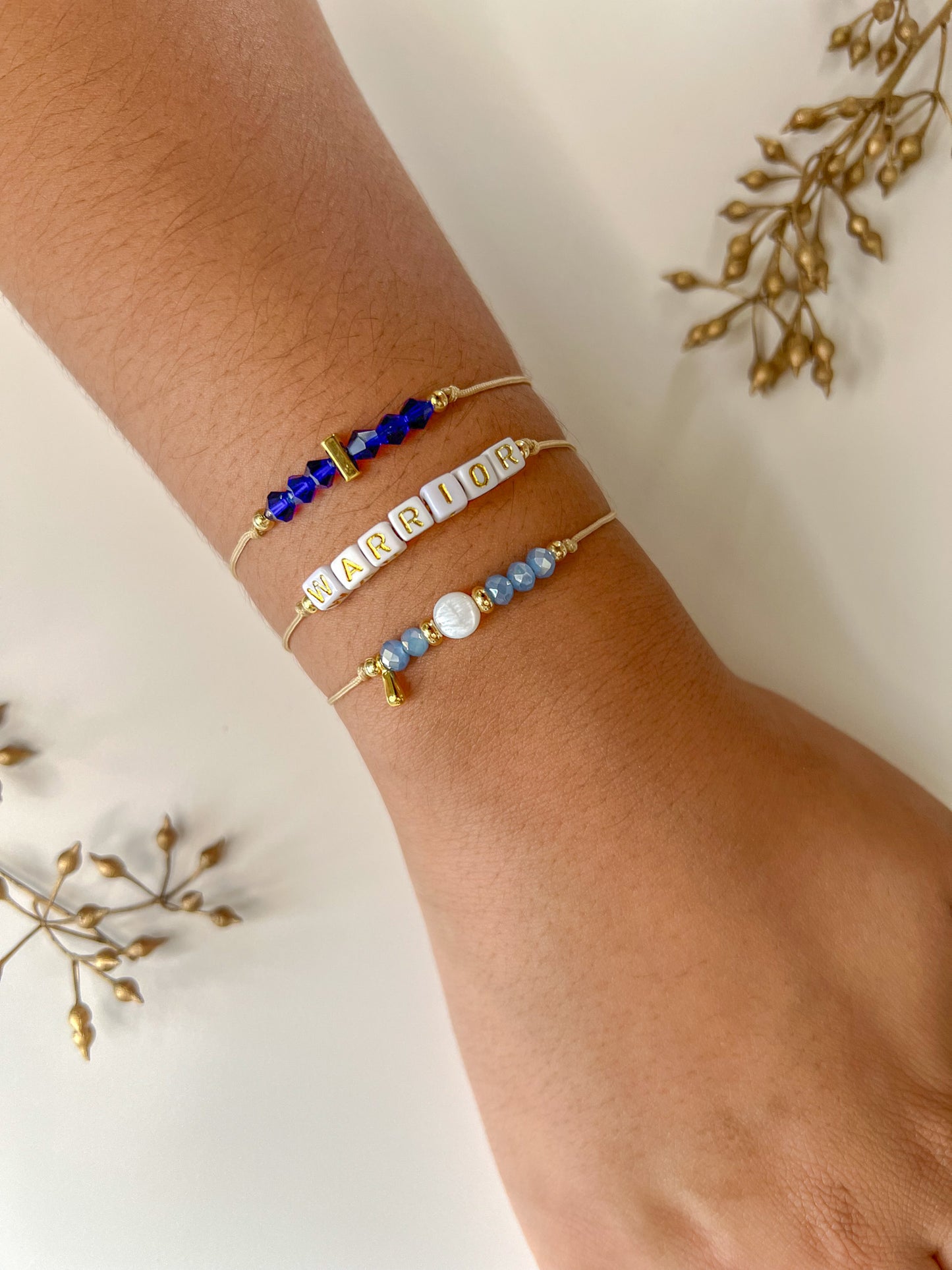 Warrior Adjustable Bracelet Set