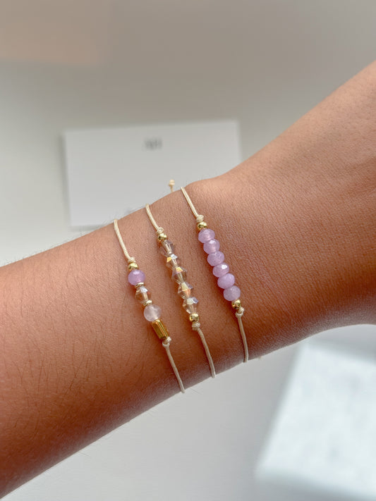 Hyacinth | Adjustable Bracelet Set