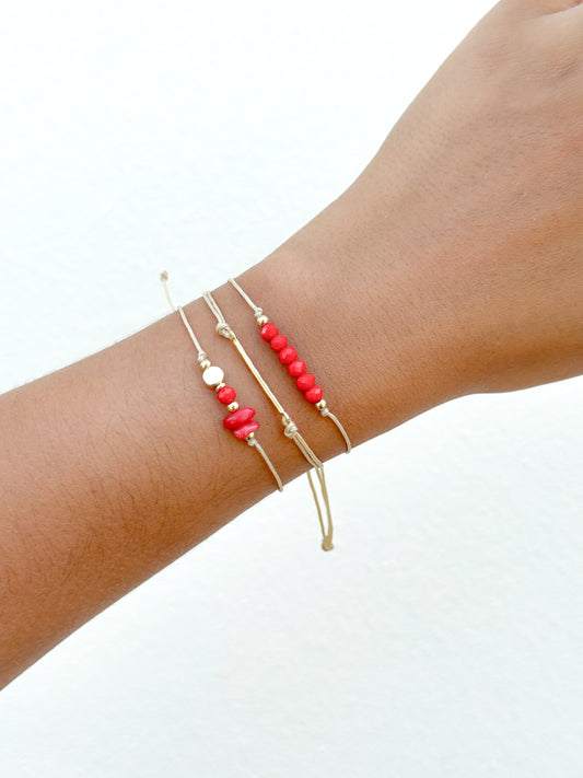 Red Sea | Adjustable Bracelet Set