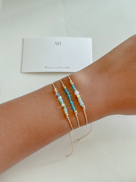Blues | Adjustable Bracelet Set