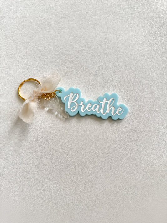 Breathe Keychain