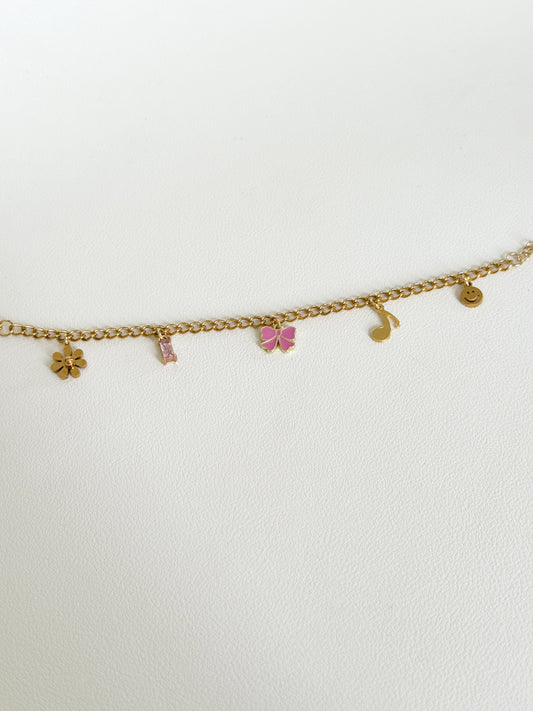 Girls Girl Charm Bracelet