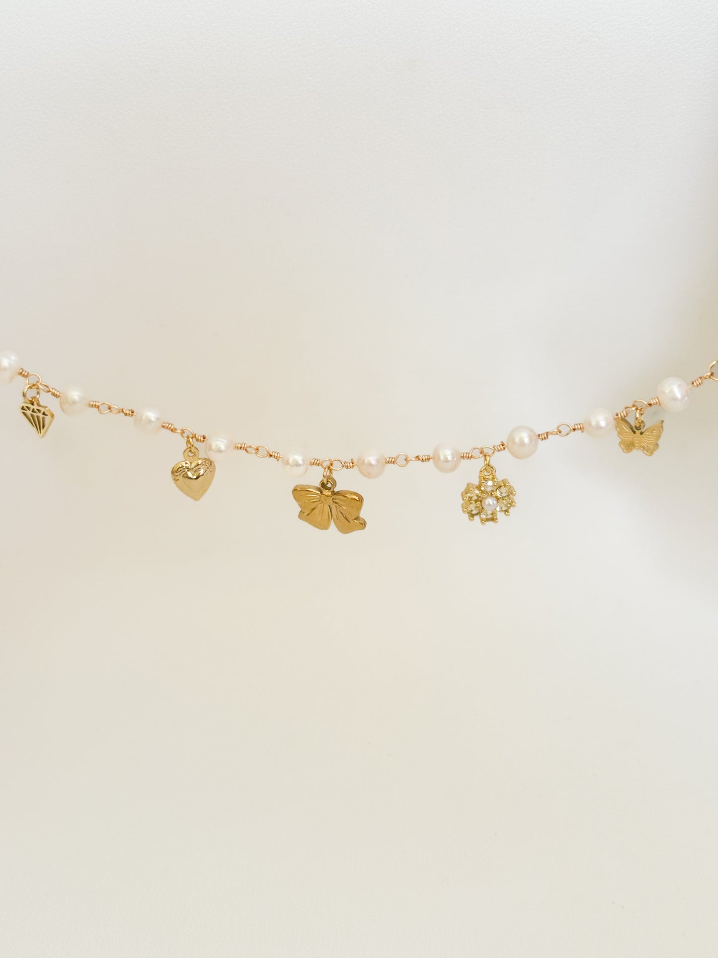 CHIC Pearl Charm Bracelet