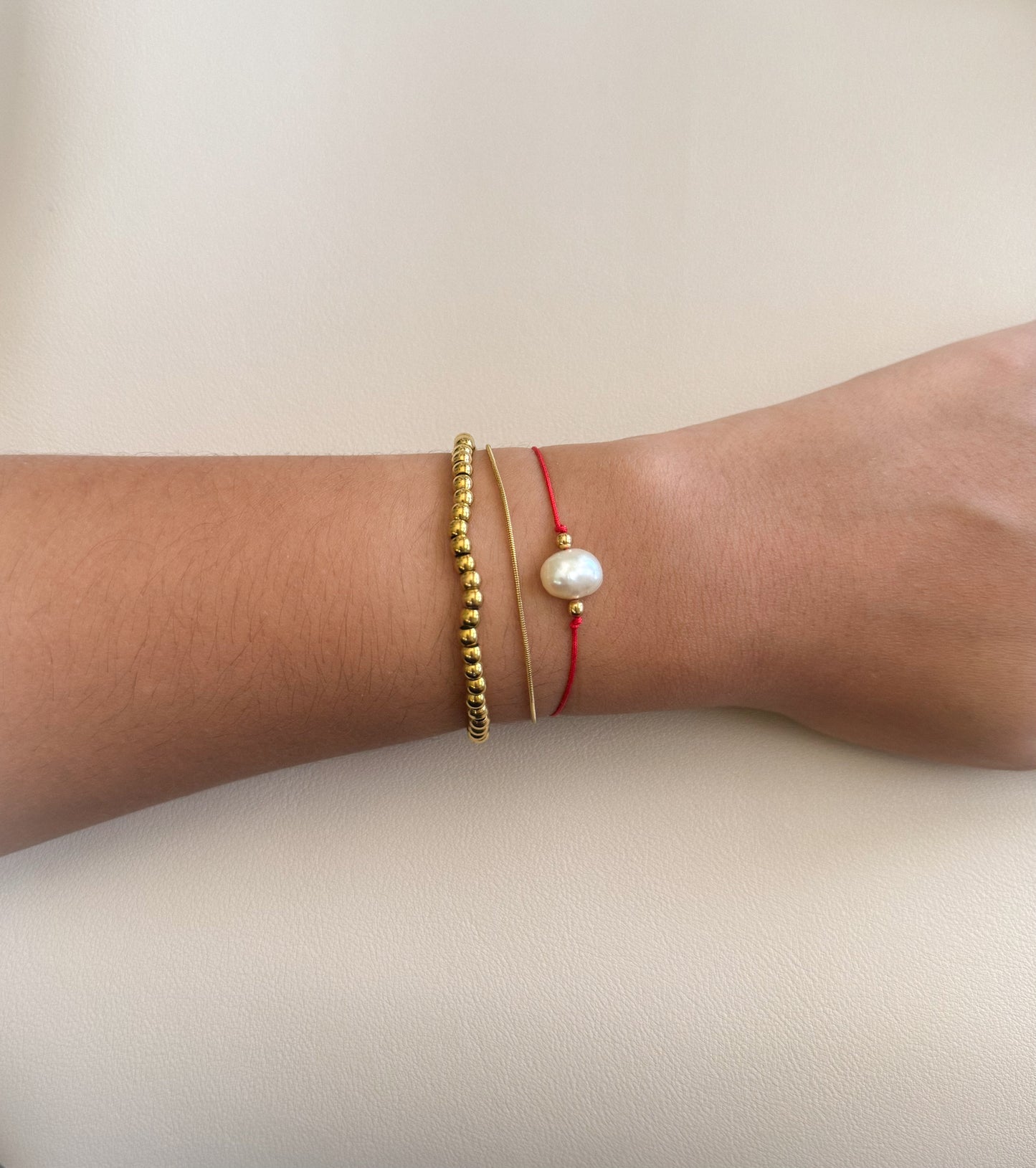 Pearl Adjustable Bracelet