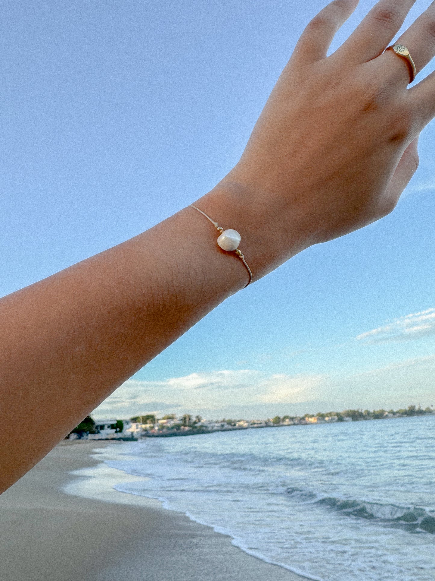 Pearl Adjustable Bracelet