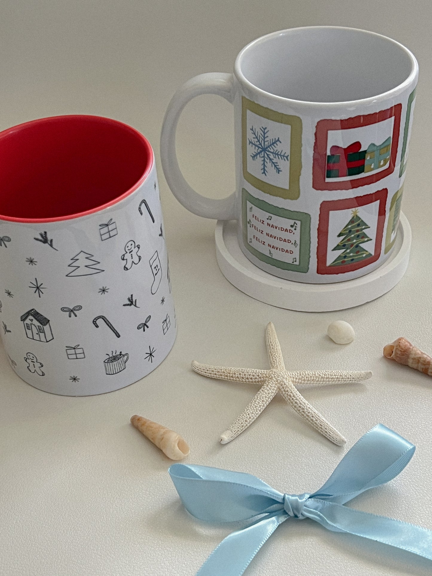 Christmas Stamps Mug